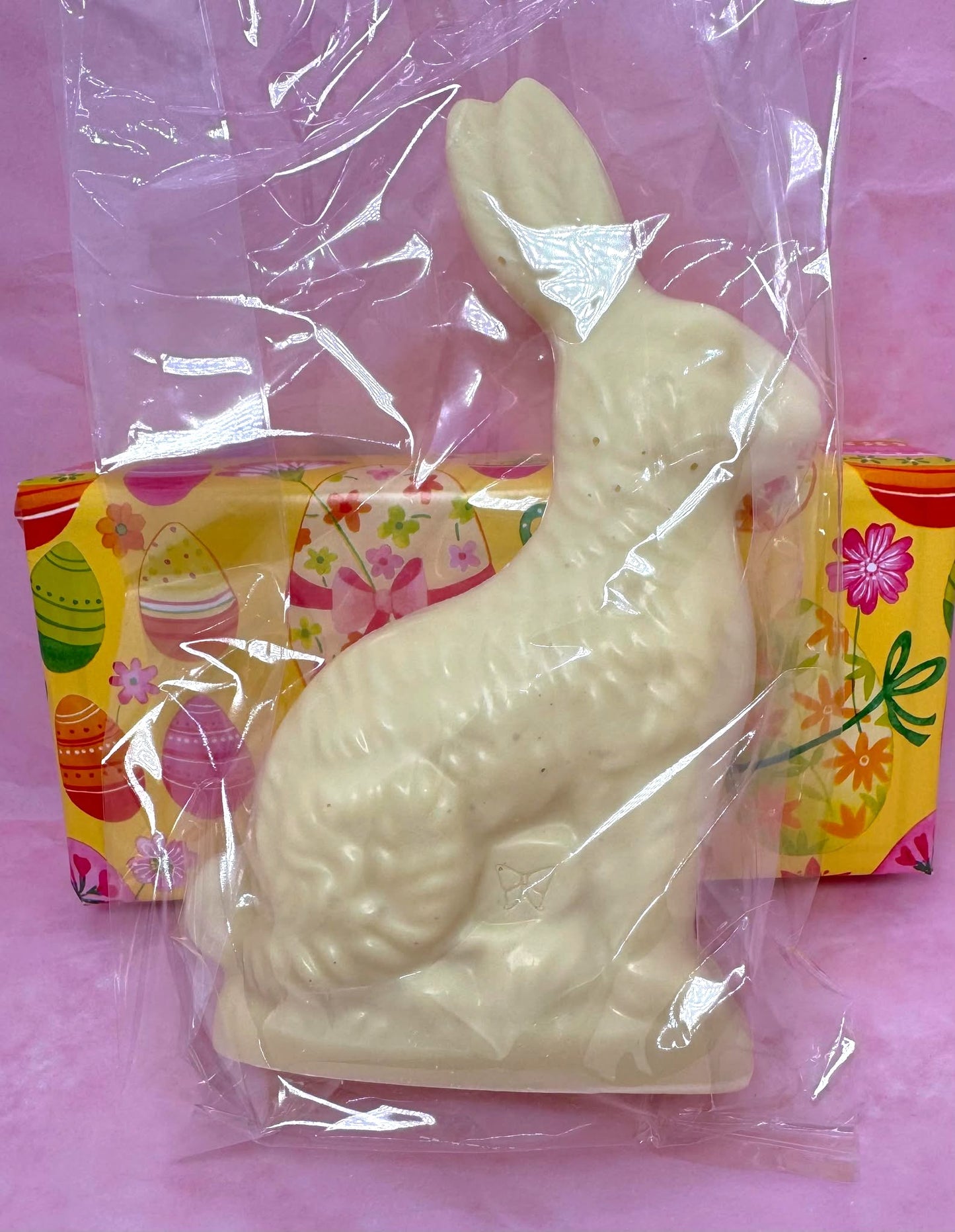 12oz White Sitting Bunny