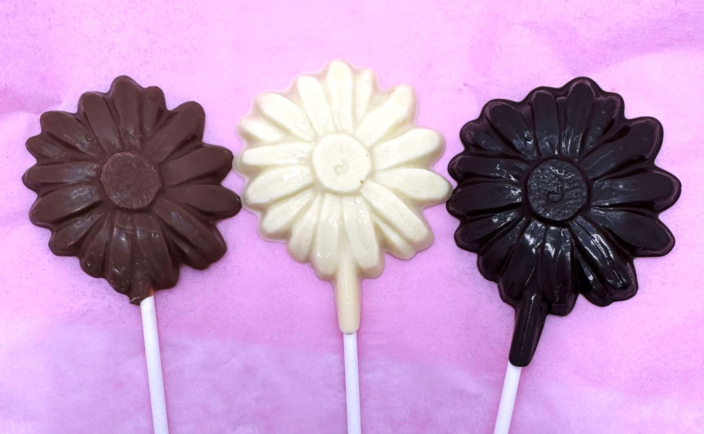 Floral Chocolate Pops