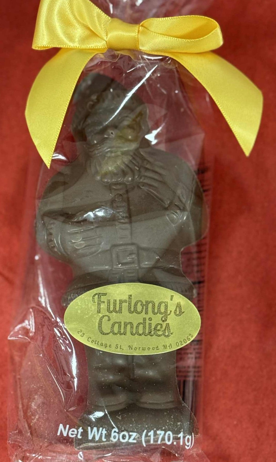 Solid Milk Chocolate Santas