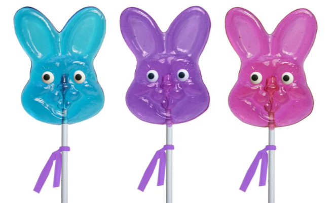 Easter Hard Candy Pops-Chubby Bunnies