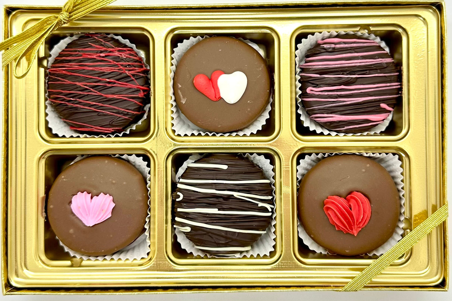 6pc Chocolate Covered Oreos - Valentine's Box