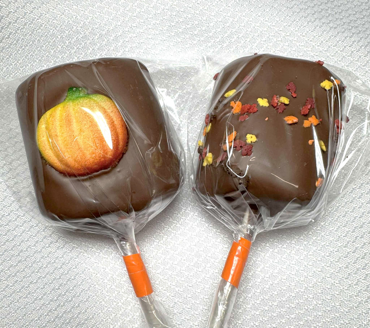 Marshmallow Pops-Thanksgiving