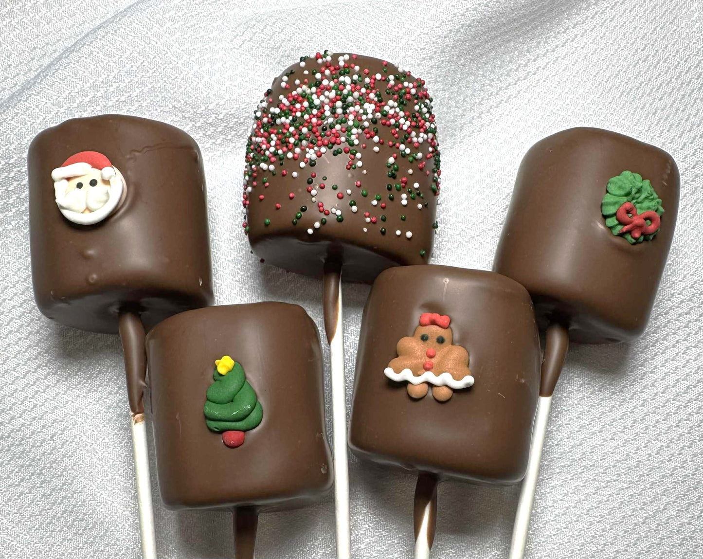 Marshmallow Pops-Christmas