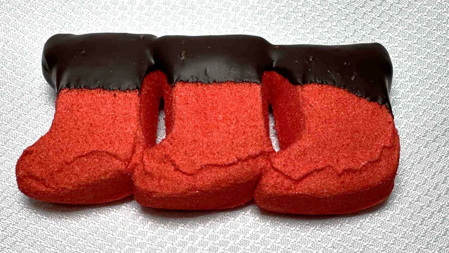 Chocolate Dipped Christmas Peeps