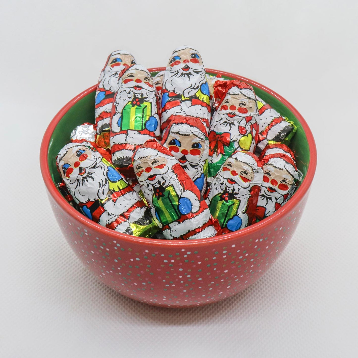 Foiled Mini Santas