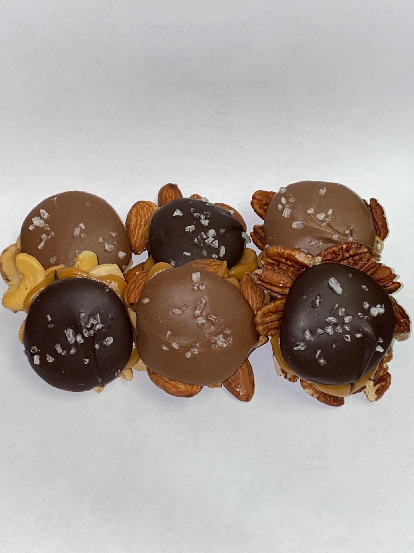Assorted Chocolate Sea Salt Patties