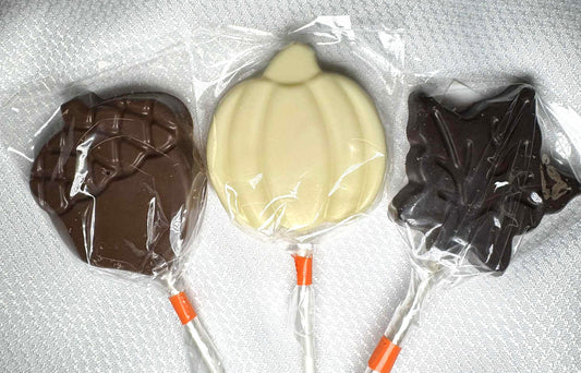 Fall Chocolate Pops