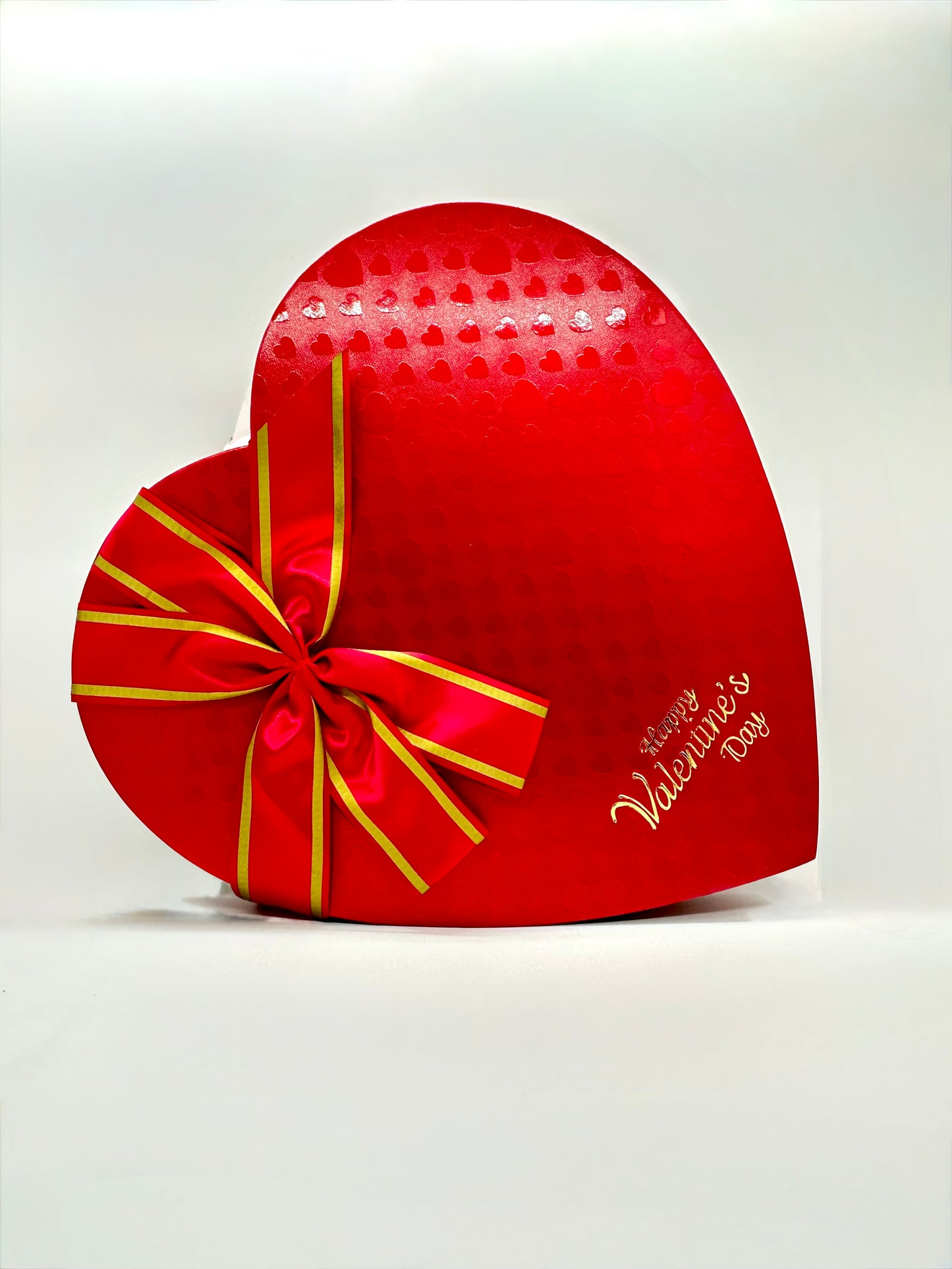 Red w/ Gold 1.5 lb Heart