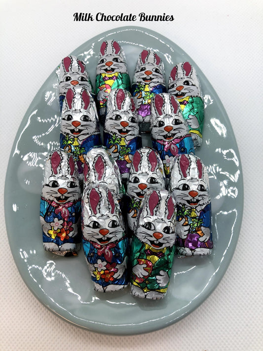 Bite Size Foiled Chocolate Bunnies