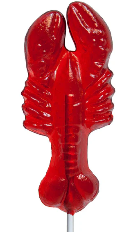 Lobster Hard Candy Pops