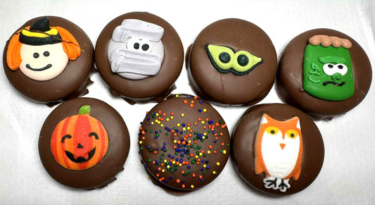 Halloween Chocolate Covered Oreos