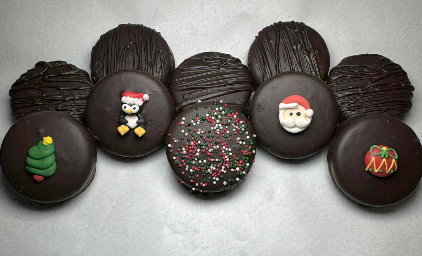 Chocolate Covered Oreos-Christmas