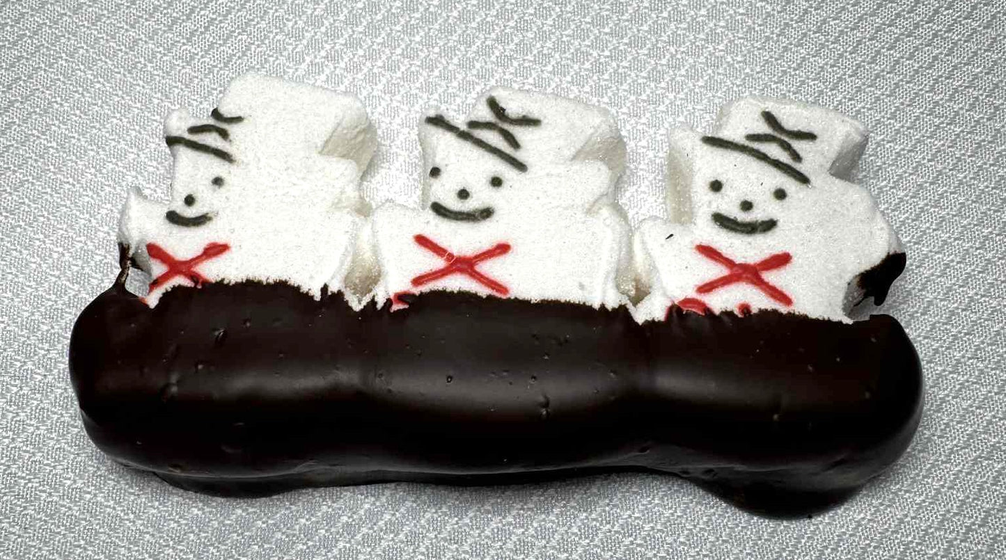 Chocolate Dipped Christmas Peeps