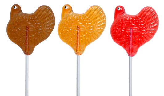 Hard Candy Turkey Pops