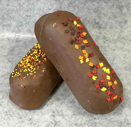 Fall Chocolate Covered Twinkies