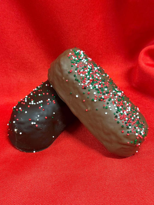 Christmas Chocolate Covered Twinkies