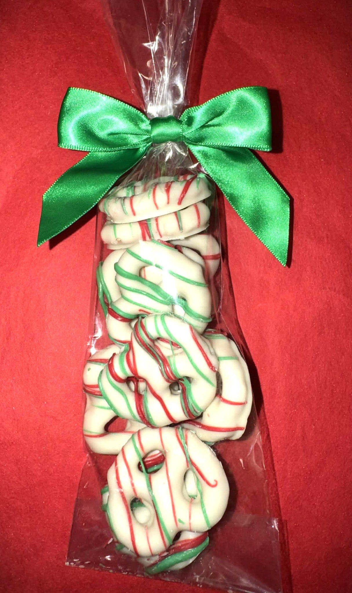White Chocolate Christmas Pretzels