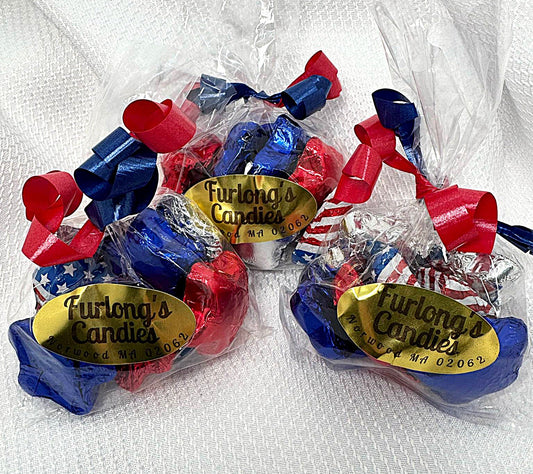 Assorted Patriotic Foiled Chocolates