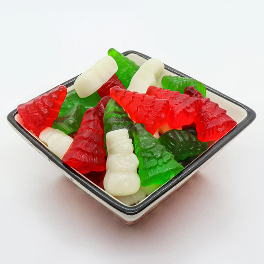Gummy Trees and Snowmen